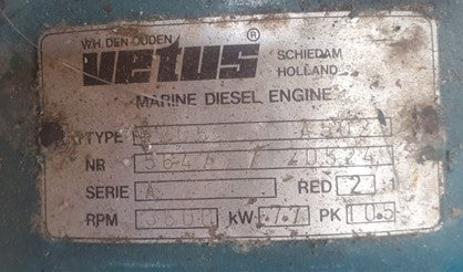 Vetus M205 Marine Diesel Engine